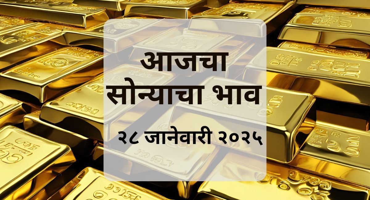 २८ जानेवारी २०२५ रोजी महाराष्ट्रातील अहमदनगर, अकोला, अमरावती, औरंगाबाद, बीड, भंडारा, बुलढाणा, चंद्रपूर, धुळे, गडचिरोली, गोंदिया, हिंगोली, जळगाव, जालना, कोल्हापूर, लातूर, मुंबई शहर, मुंबई उपनगर, नागपूर, नांदेड, नंदुरबार, नाशिक, उस्मानाबाद, पालघर, परभणी, पुणे, रायगड, रत्नागिरी, सांगली, सातारा, सिंधुदुर्ग, सोलापूर, ठाणे, वर्धा, वाशिम, यवतमाळ या शहरांमधील २२ आणि २४ कॅरेट सोन्याचे दर.